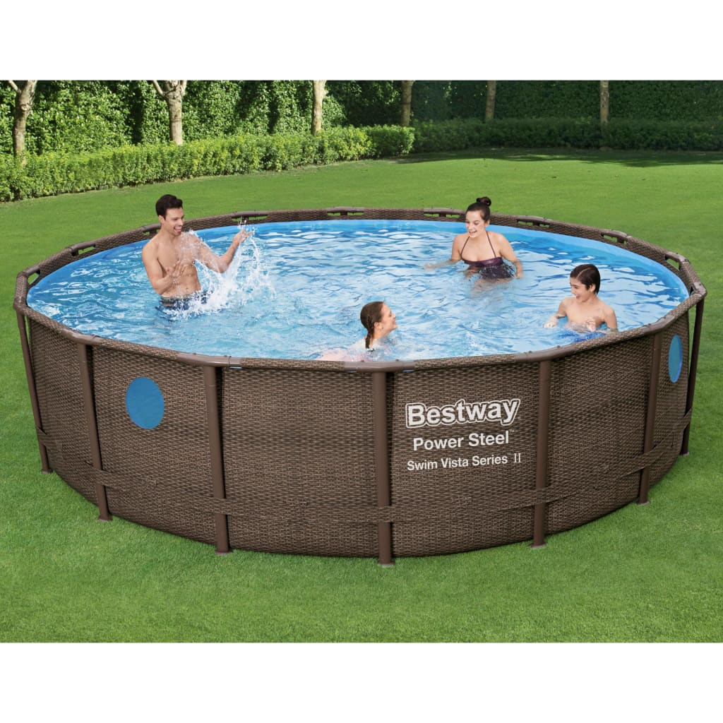 Bestway Power Steel Pool Set 488x122 cm