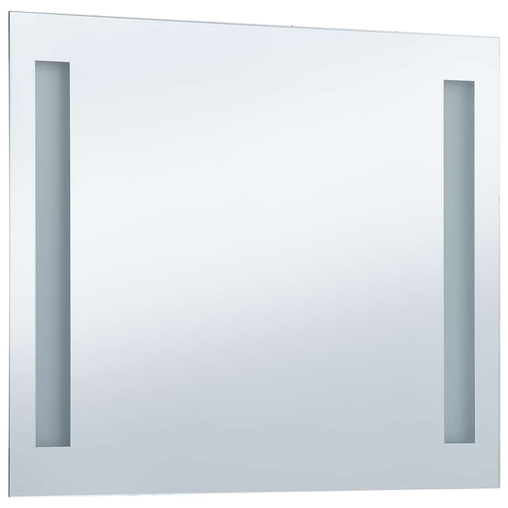 Miroir mural à LED pour salle de bains 60x50 cm