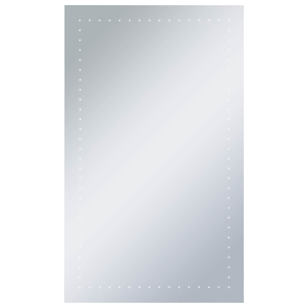 Miroir mural à LED pour salle de bains 60x100 cm