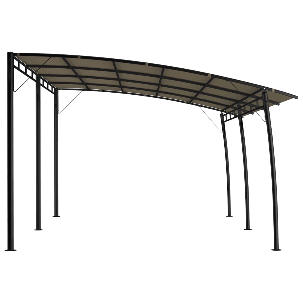 6x3x2.55 m taupe garden sunsets