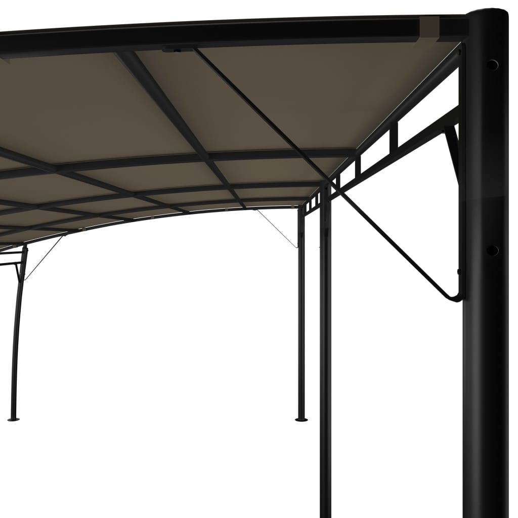 6x3x2.55 m taupe garden sunsets