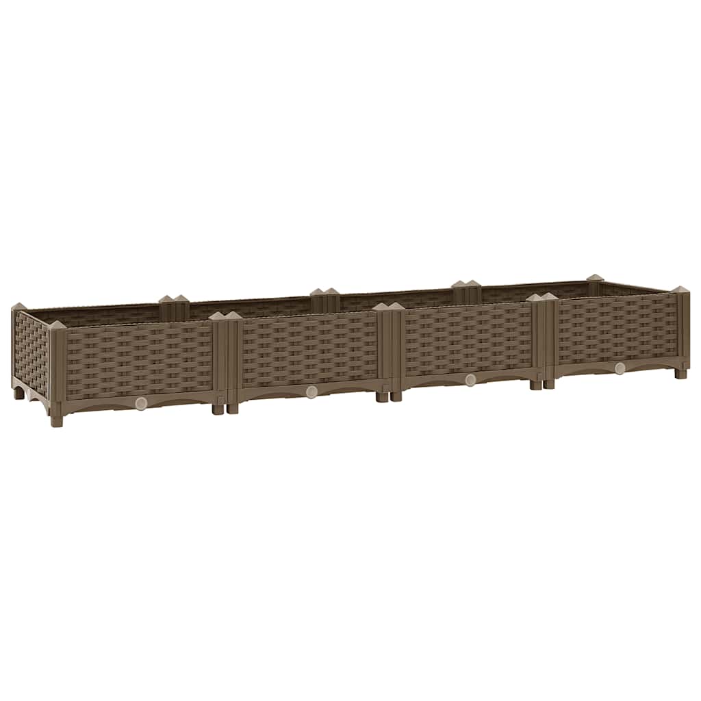 Raised bed 160x40x23 cm polypropylene