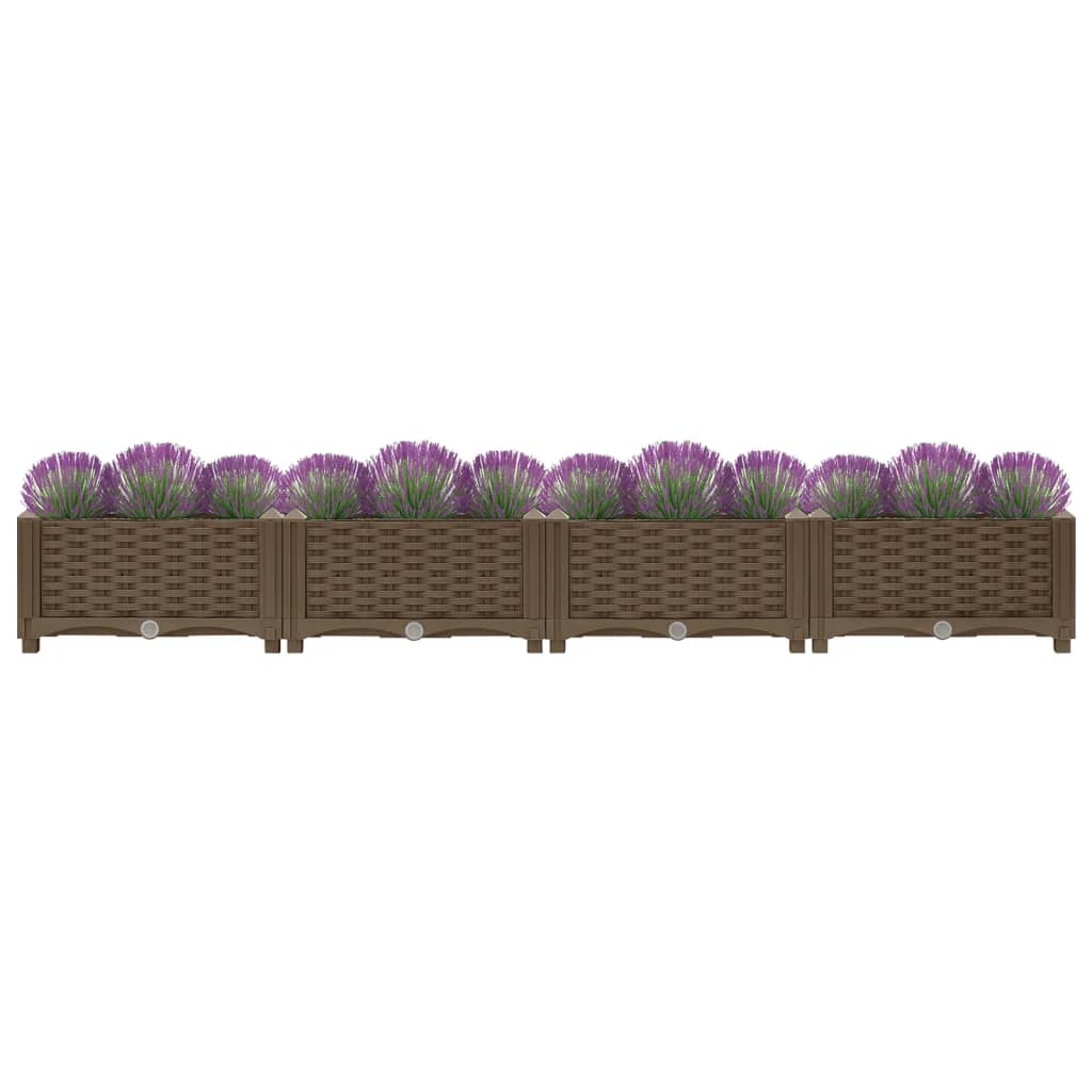 Raised bed 160x40x23 cm polypropylene