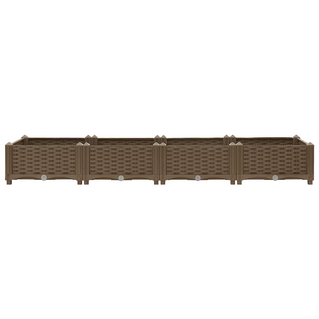Raised bed 160x40x23 cm polypropylene