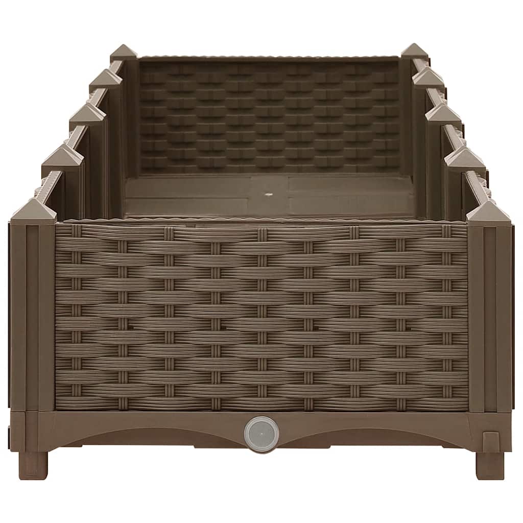 Raised bed 160x40x23 cm polypropylene