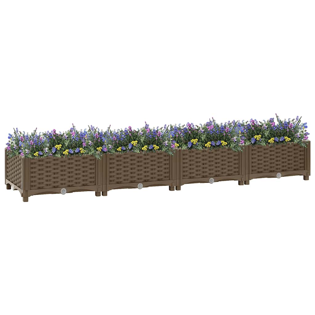 Raised bed 160x40x23 cm polypropylene