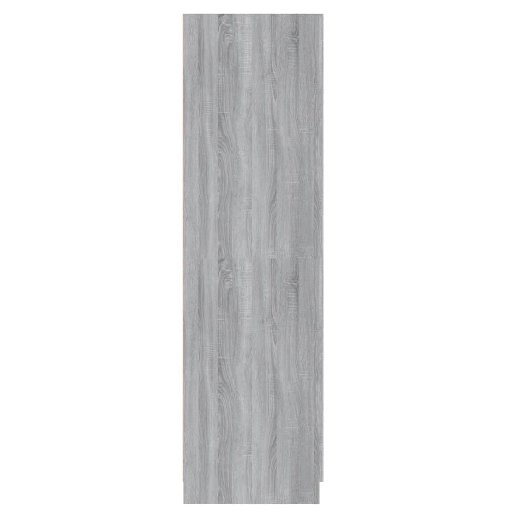 Sonoma gray wardrobe 80x52x180 cm engineering wood