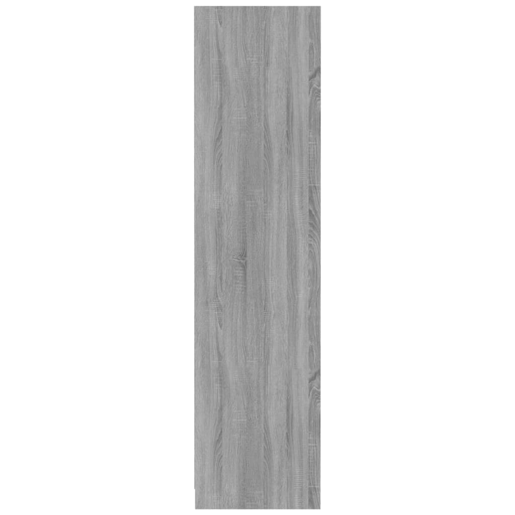 Sonoma gray wardrobe 100x50x200 cm Engineering wood