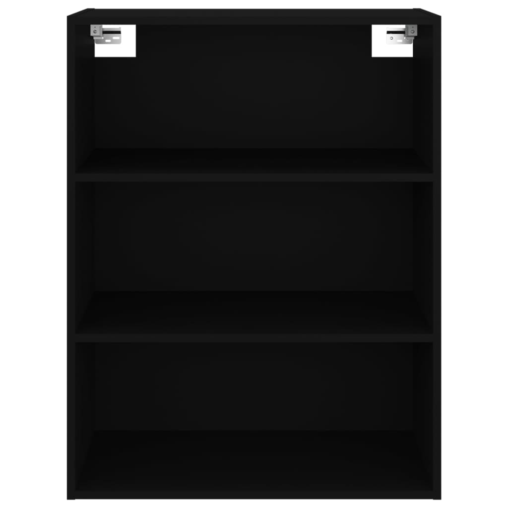 Gabinetto sospeso nero 69.5x32.5x90 cm