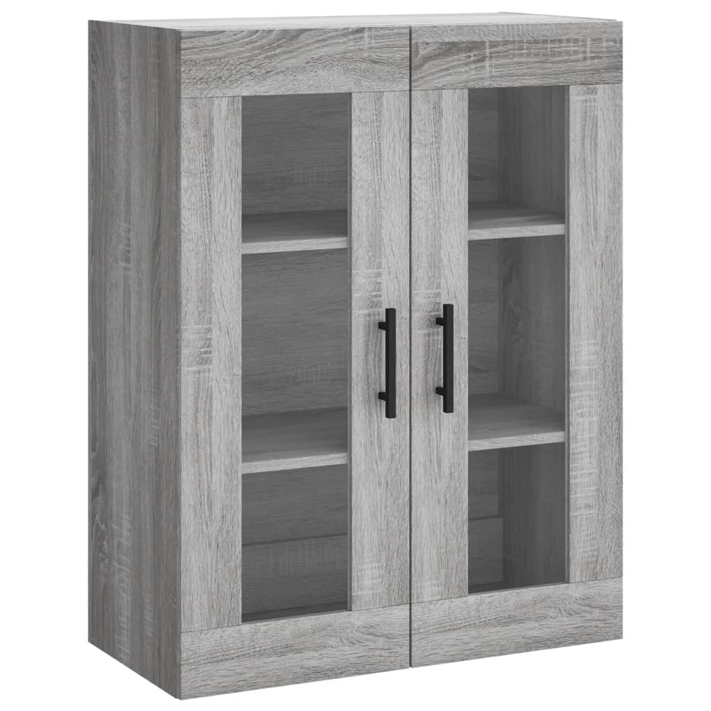 Sonoma gray wall cabinet 69.5x34x90 cm