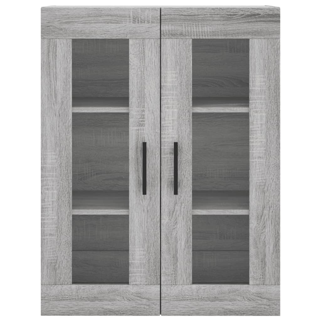 Sonoma gray wall cabinet 69.5x34x90 cm