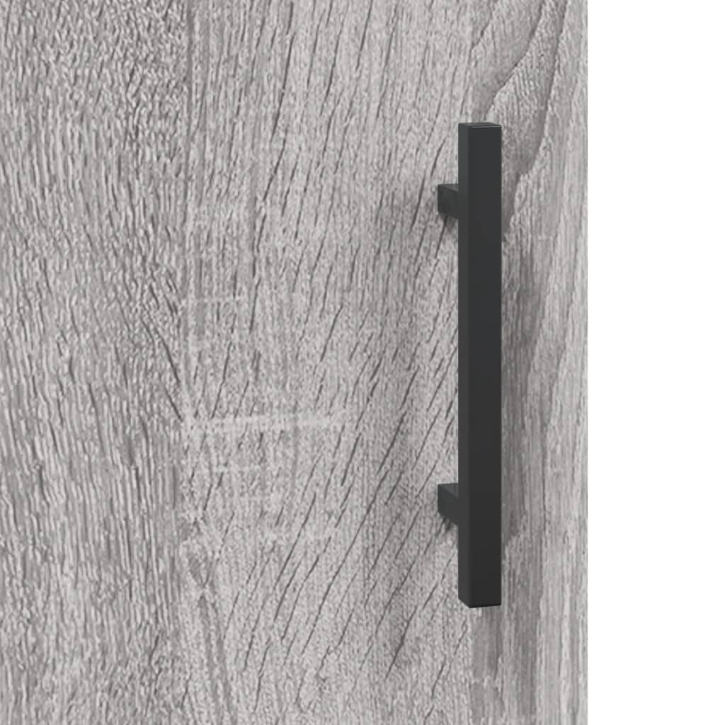 Sonoma gray wall cabinet 69.5x34x90 cm