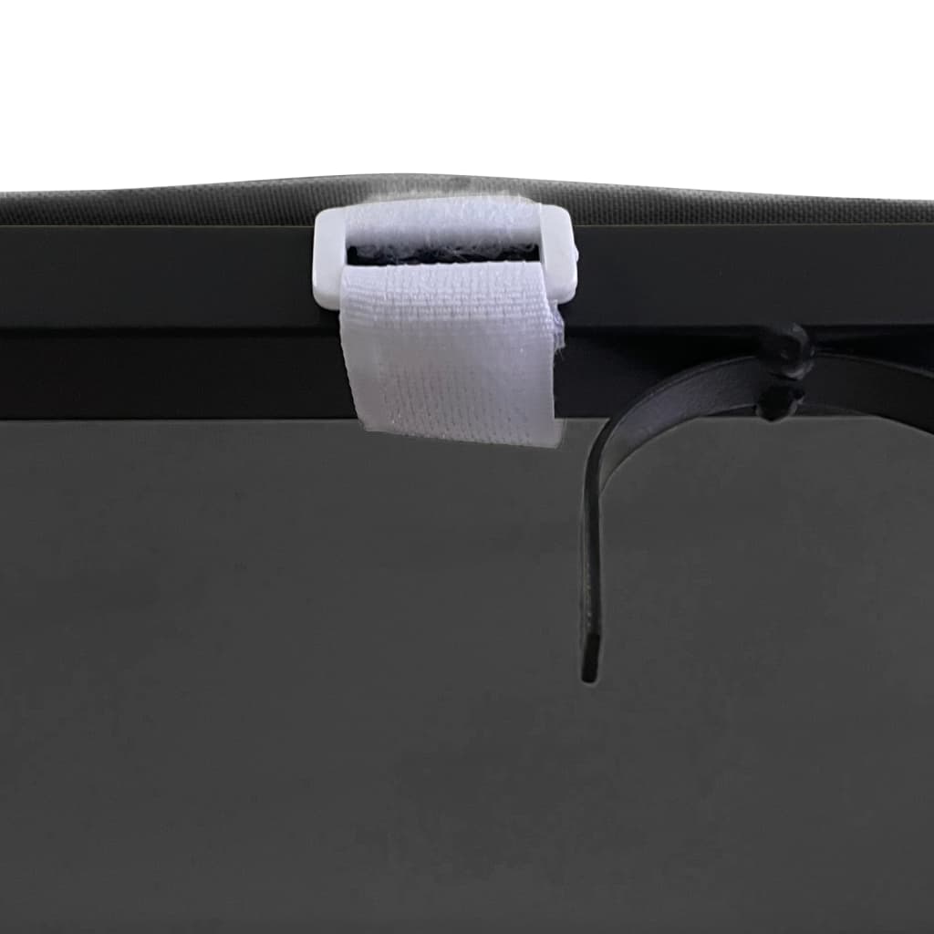 4x3 m anthracite awning 180 g/m² Fabric and steel