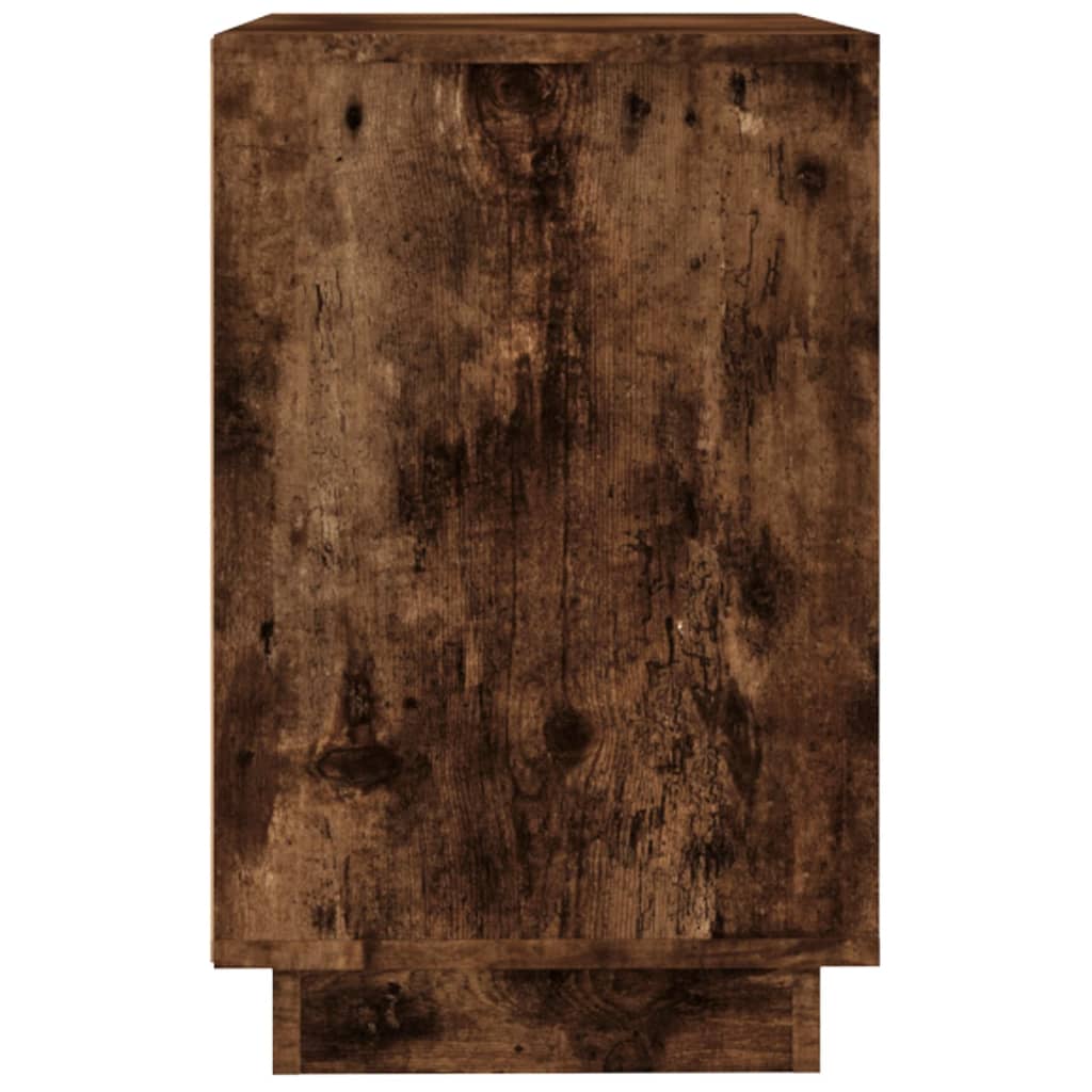 Smoked oak buffet 102x35x60 cm engineering wood