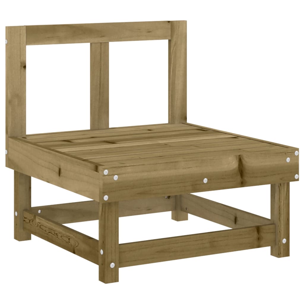 Muebles de jardín 3 PCs Madera de pino impregnada