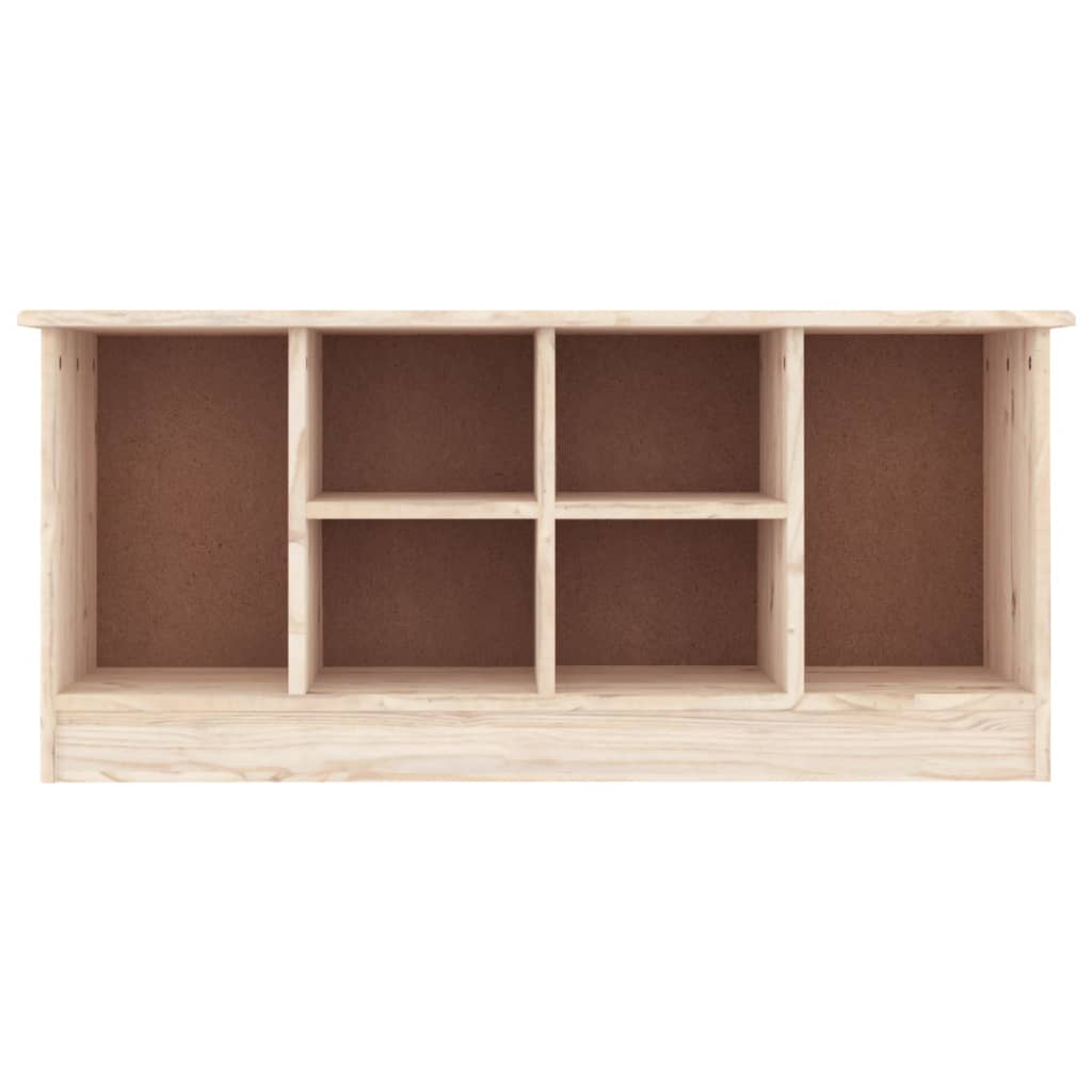 Alta shoe bench 100x35x45 cm solid pine wood