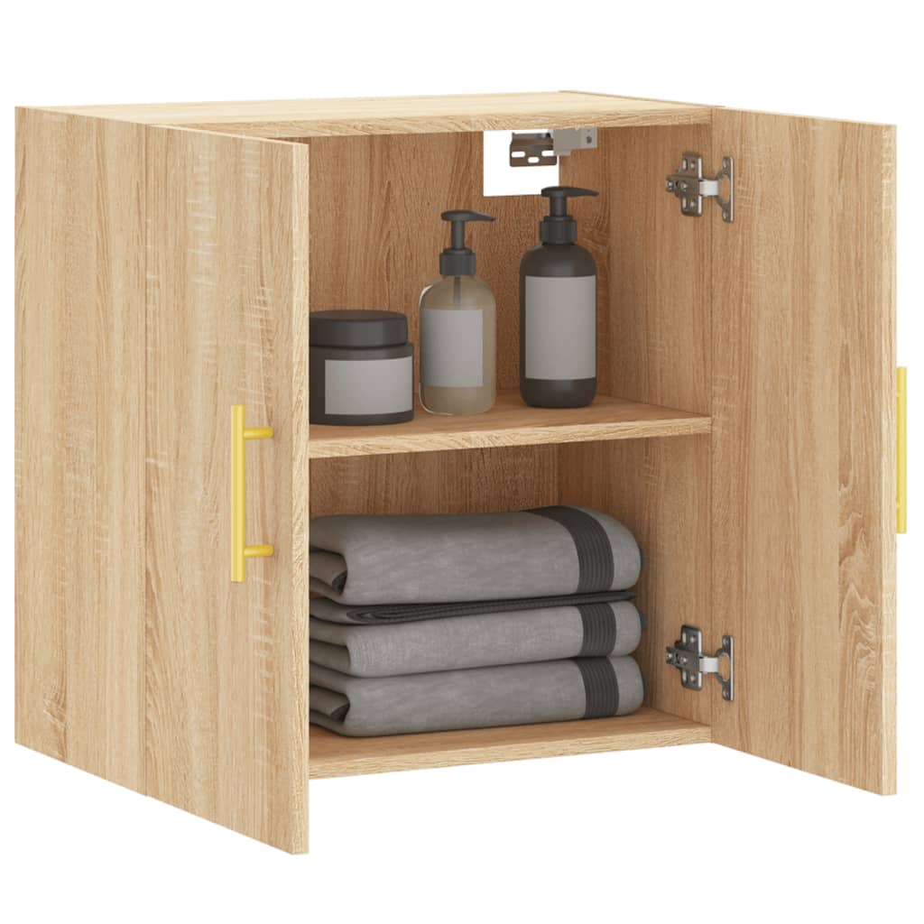Sonoma oak wall cabinet 60x31x60 cm engineering wood