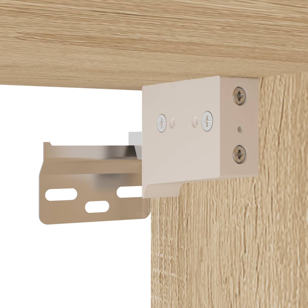 Sonoma oak wall cabinet 60x31x60 cm engineering wood