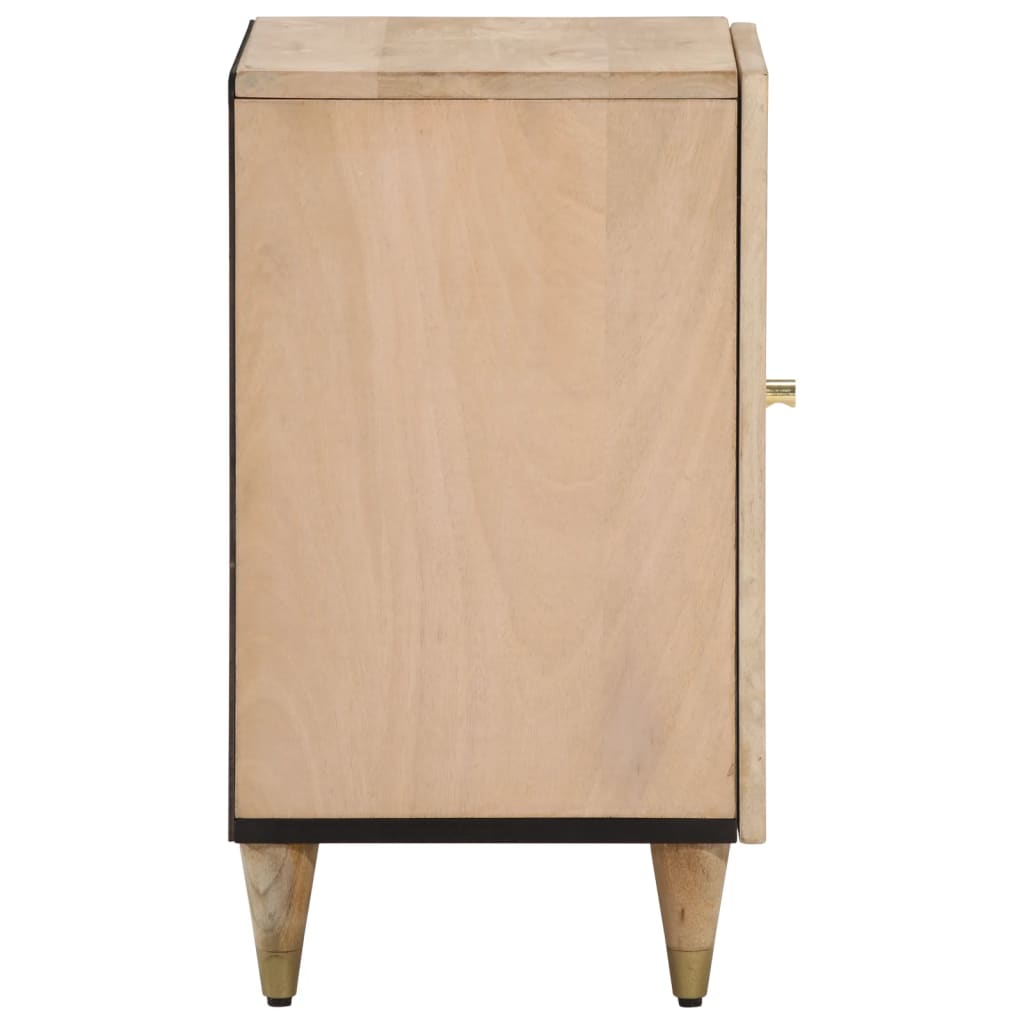 Armadio da bagno 38x333x58 cm legno di mango solido