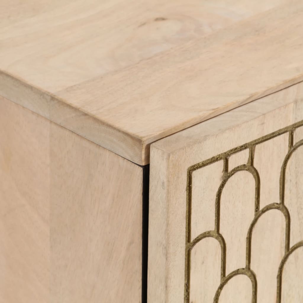 Armadio da bagno 38x333x58 cm legno di mango solido