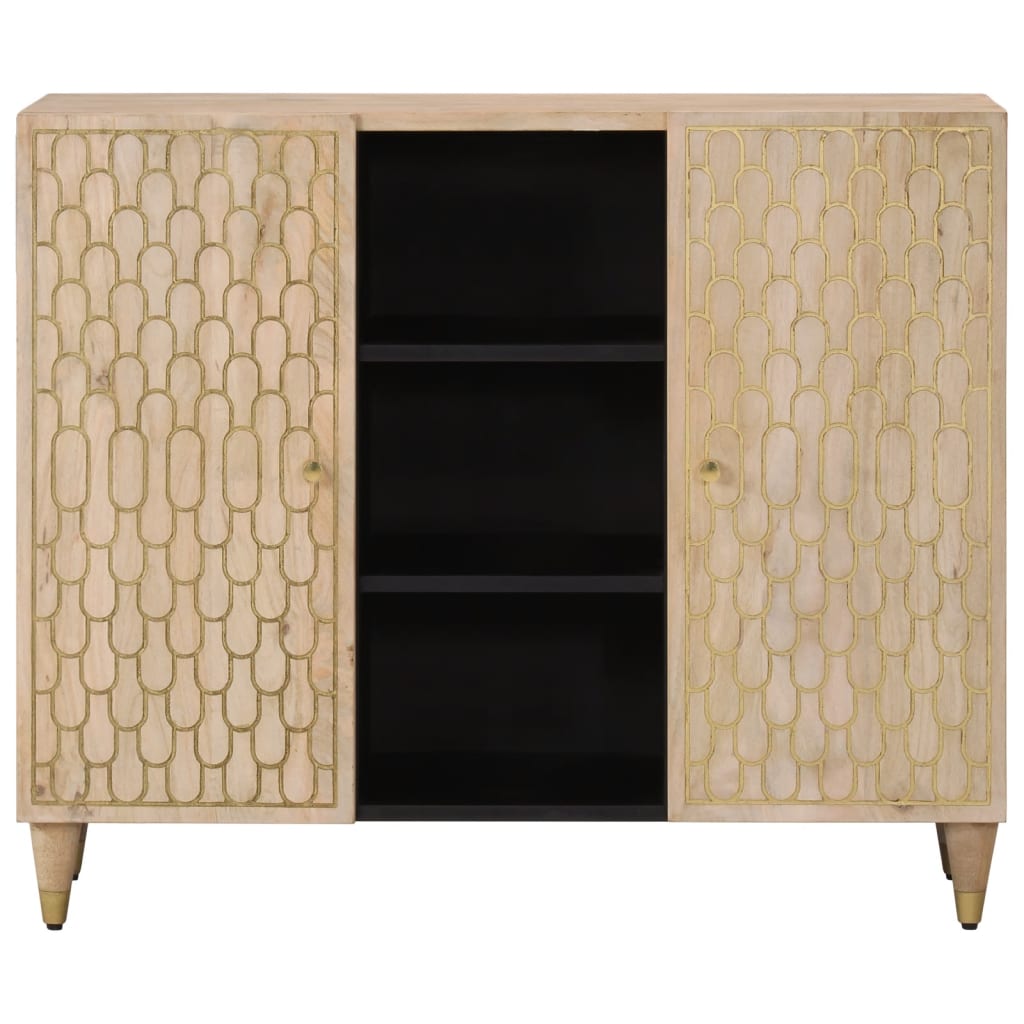 90x333x75 cm mobile in legno di mango solido