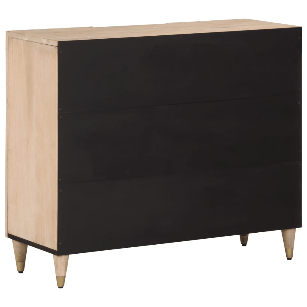 90x333x75 cm mobile in legno di mango solido