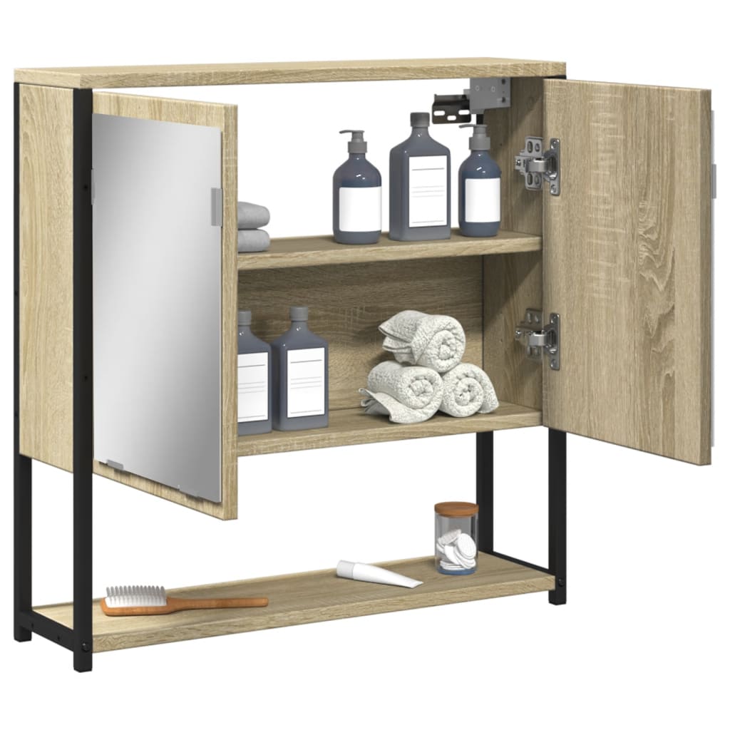 Sonoma Bois Engineering Oak Mirror Massicatore da bagno