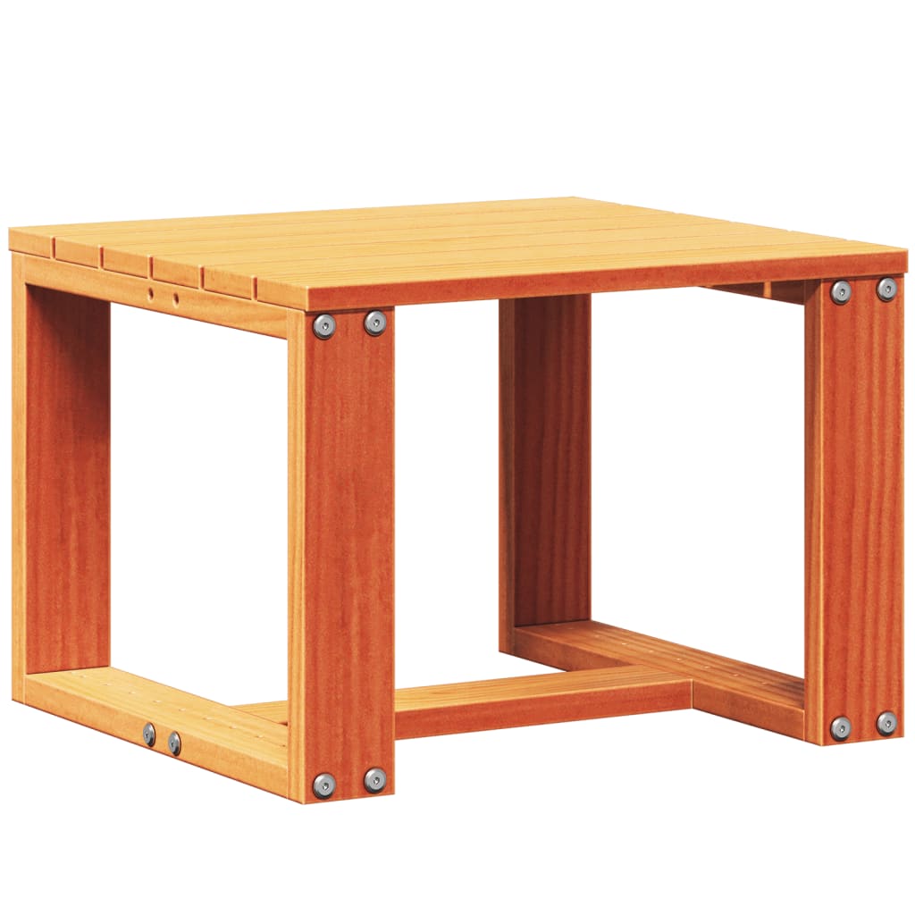 Mobili da giardino 3 pezzi in legno marrone legno di pino solido