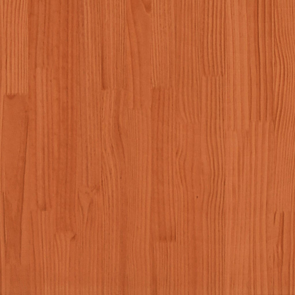 Mobili da giardino 3 pezzi in legno marrone legno di pino solido
