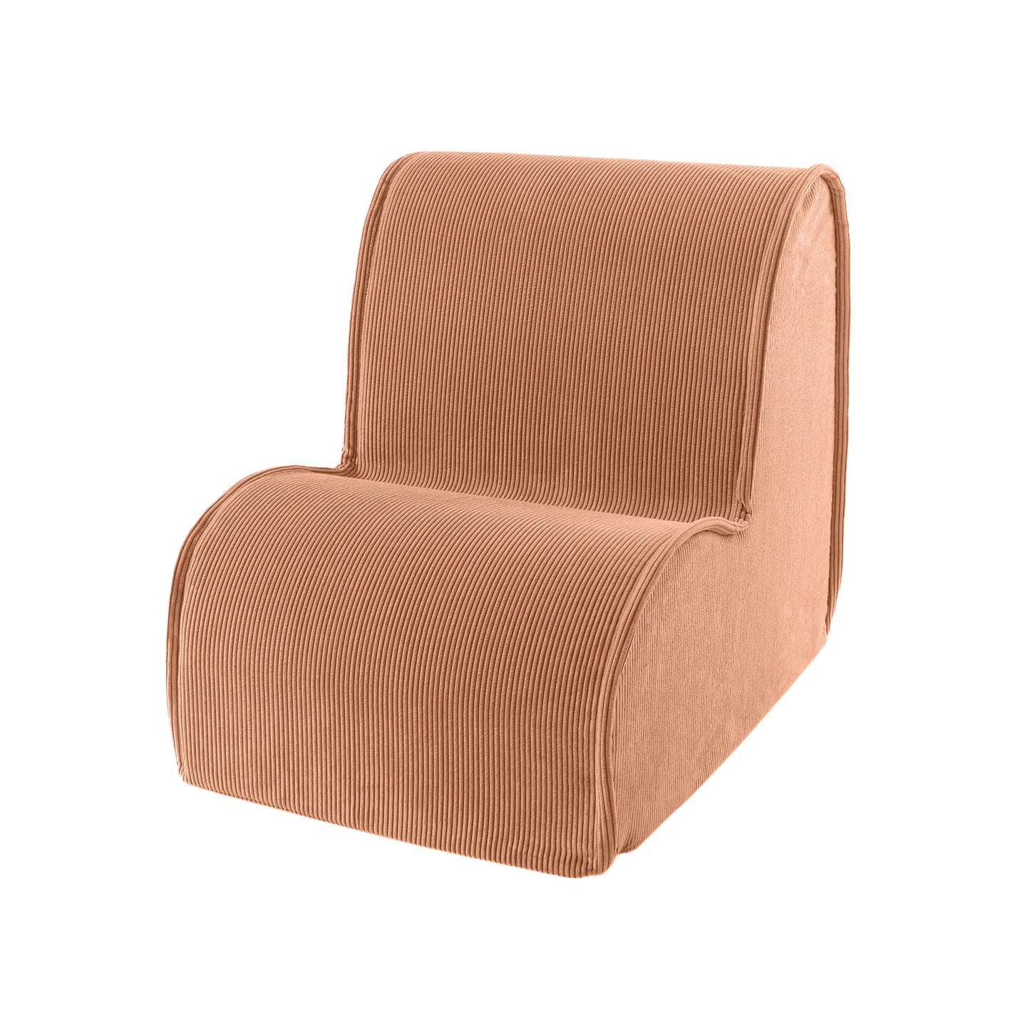 Fauteuil enfant chaise en velours côtelé