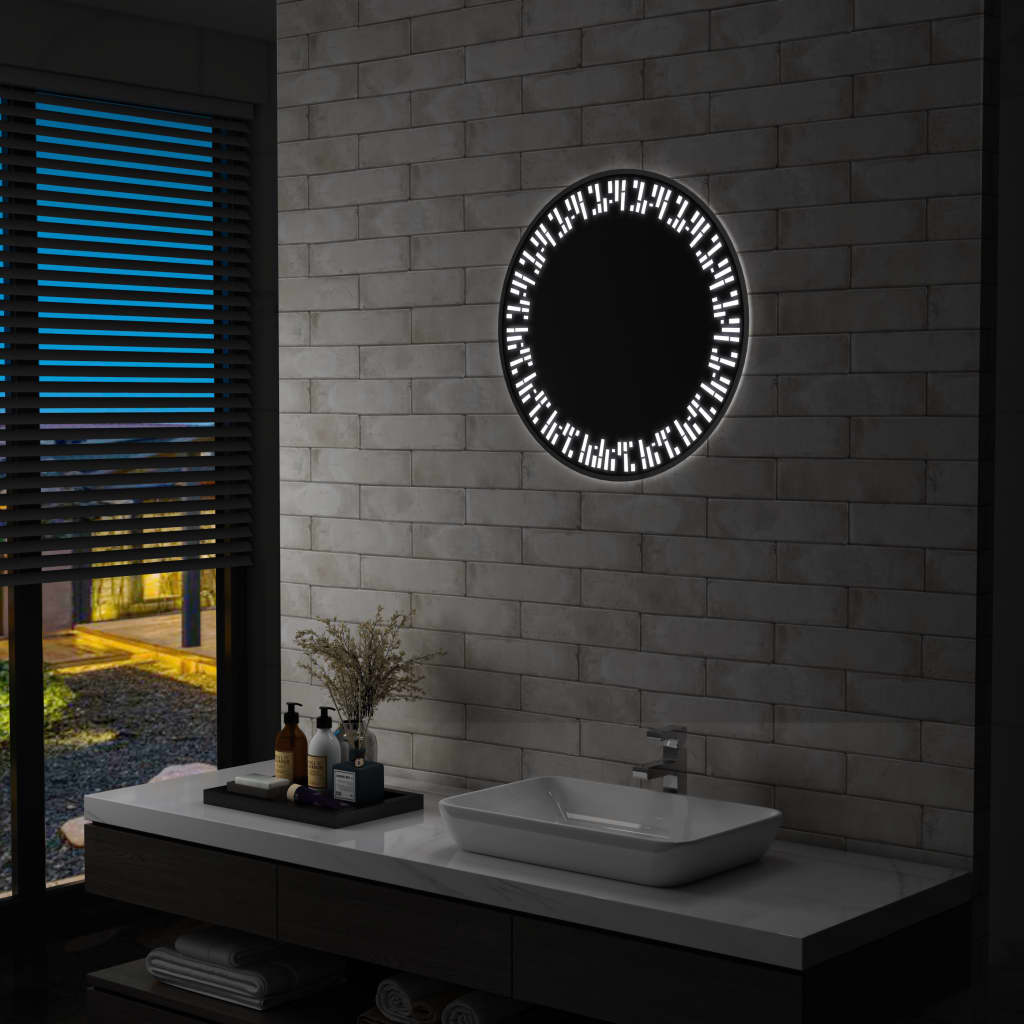 Espejo LED para el baño 60 cm