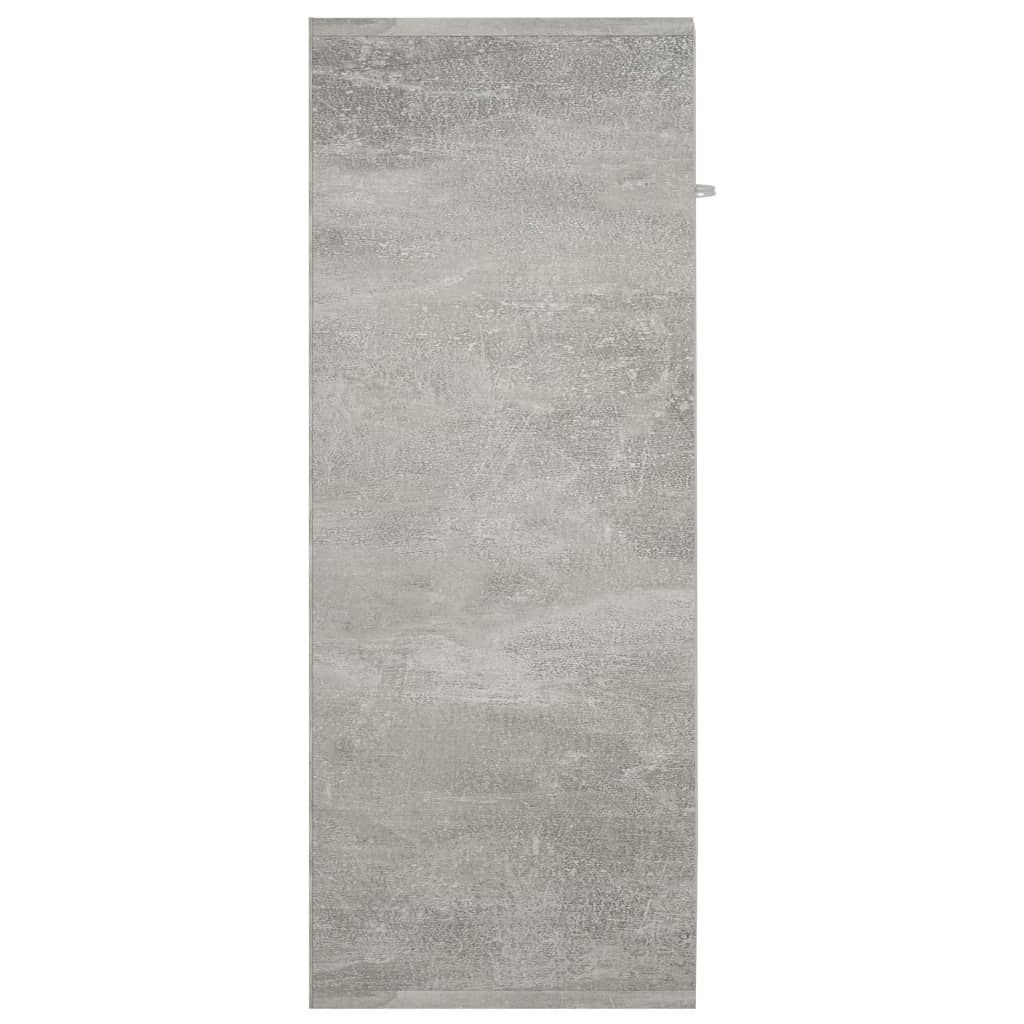 Hormigón gris buffet 60 x 30 x 75 cm aglomerado