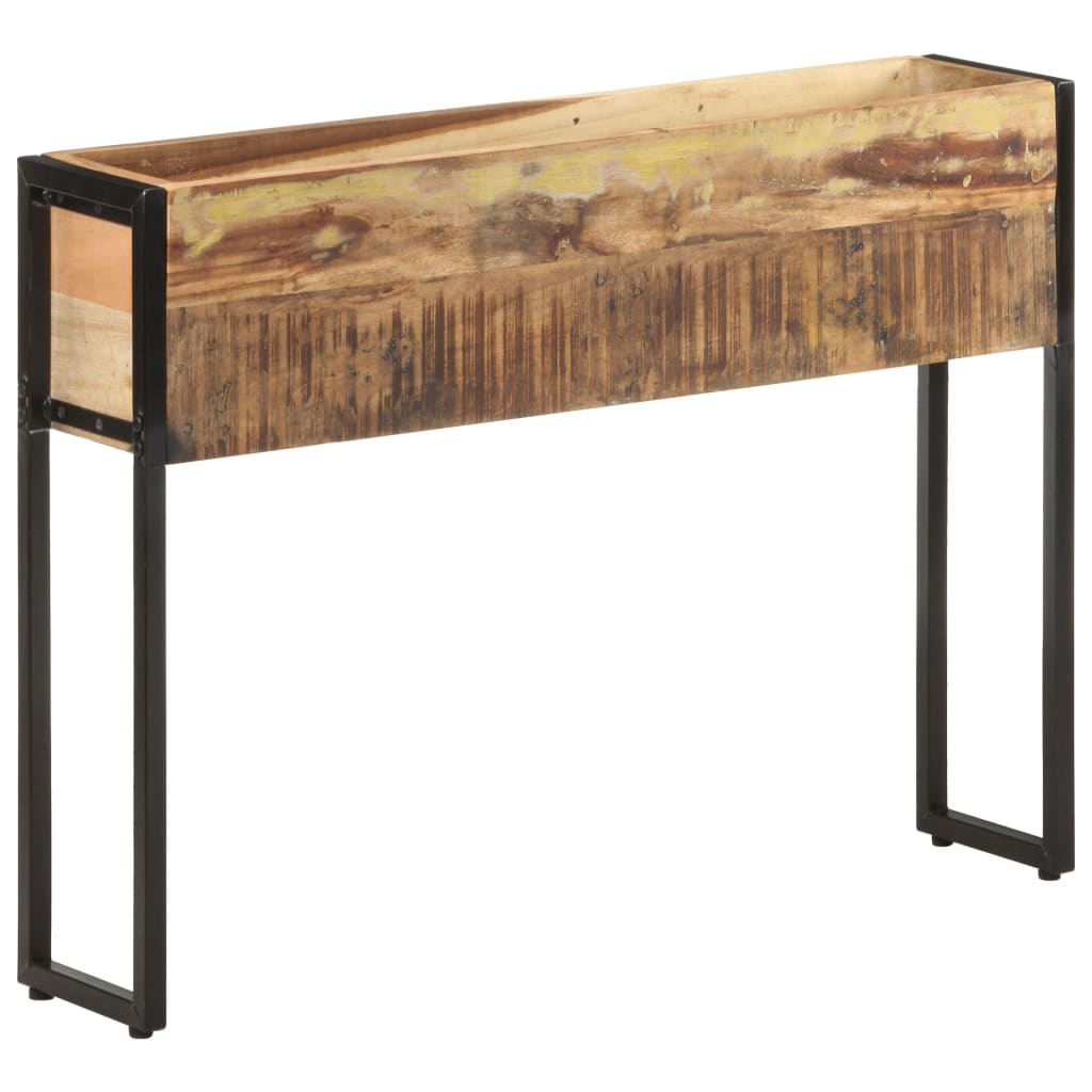 Jardinière 90x20x68 cm Bois de récupération massif