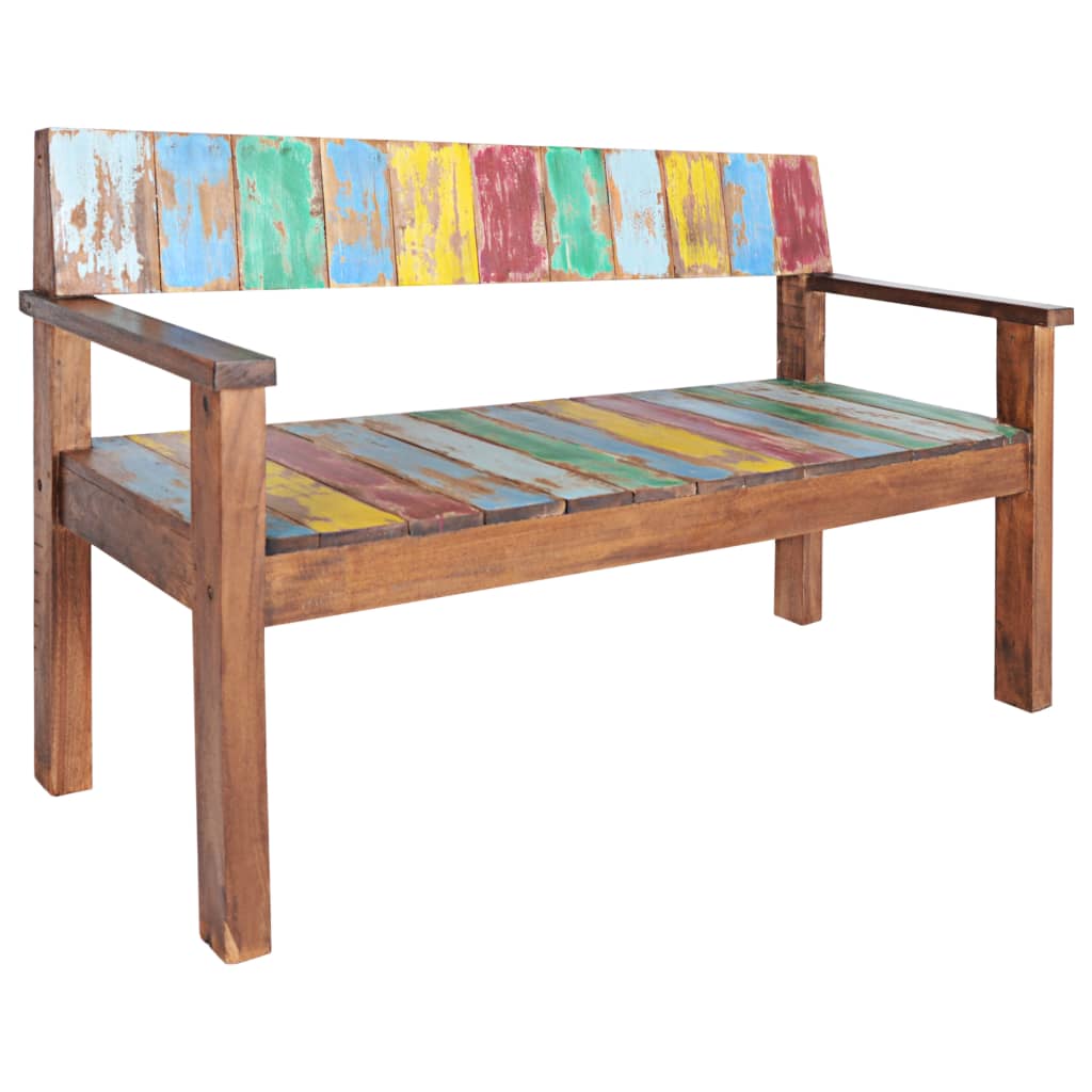 Banc 115 cm Massive recovery wood