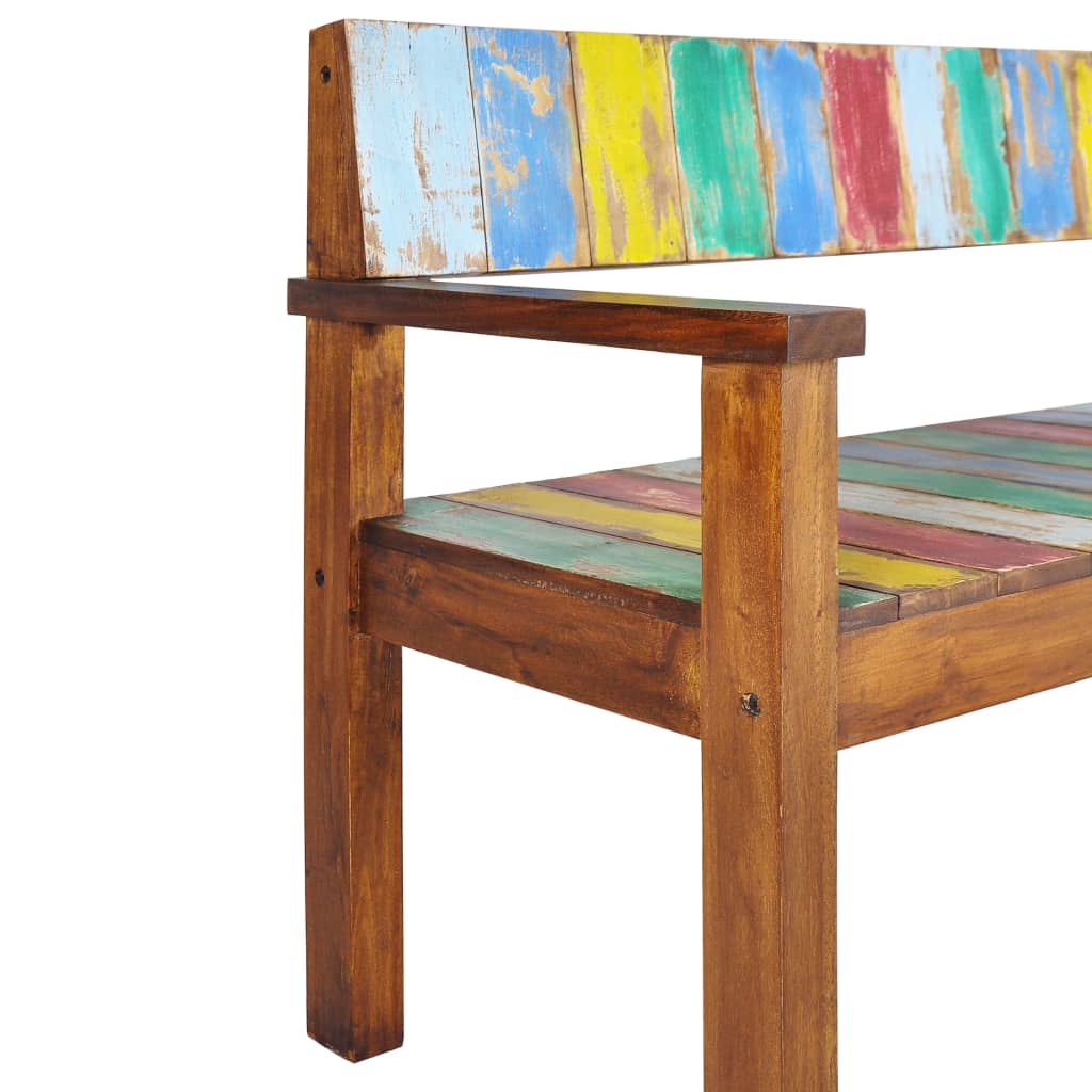 Banc 115 cm Massive recovery wood