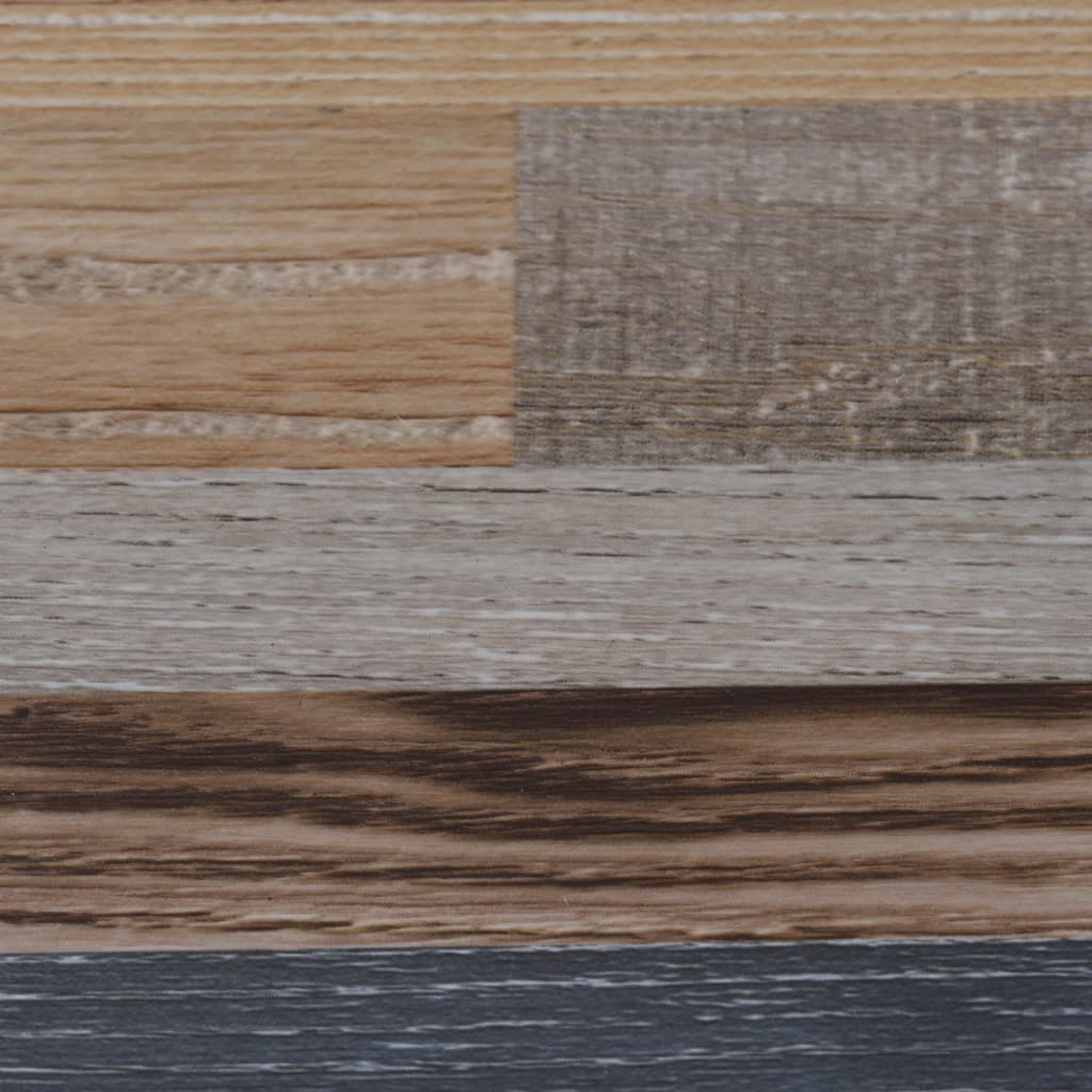 Planche de plancher PVC autoadhésif 5,21 m² 2 mm Multicolore