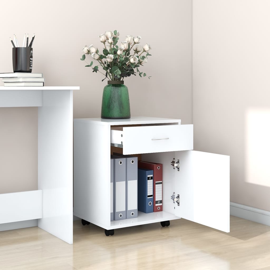 45x38x54 cm Agglomerato White Rollert