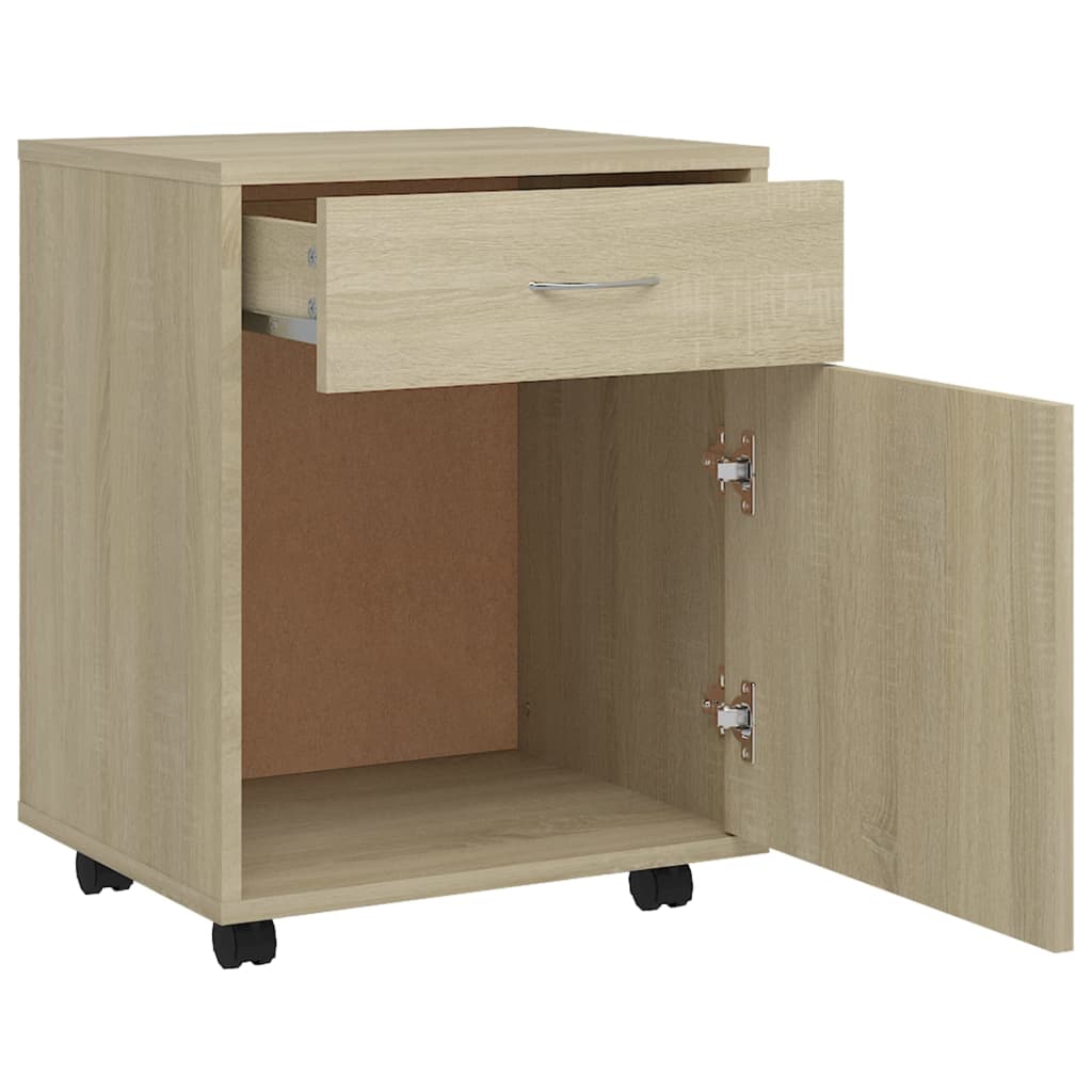Armadio di rovere Sonoma 45x38x54 cm agglomerato