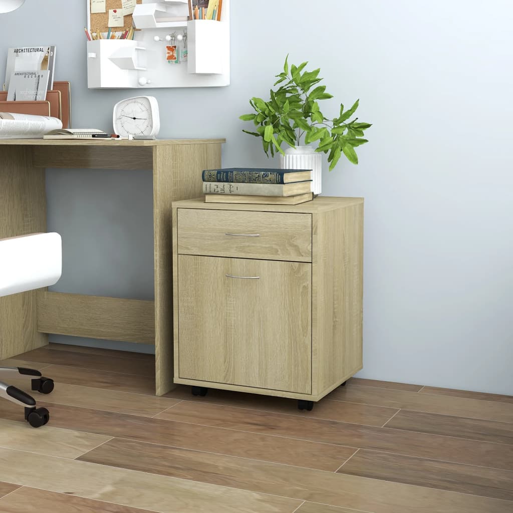 Armadio di rovere Sonoma 45x38x54 cm agglomerato