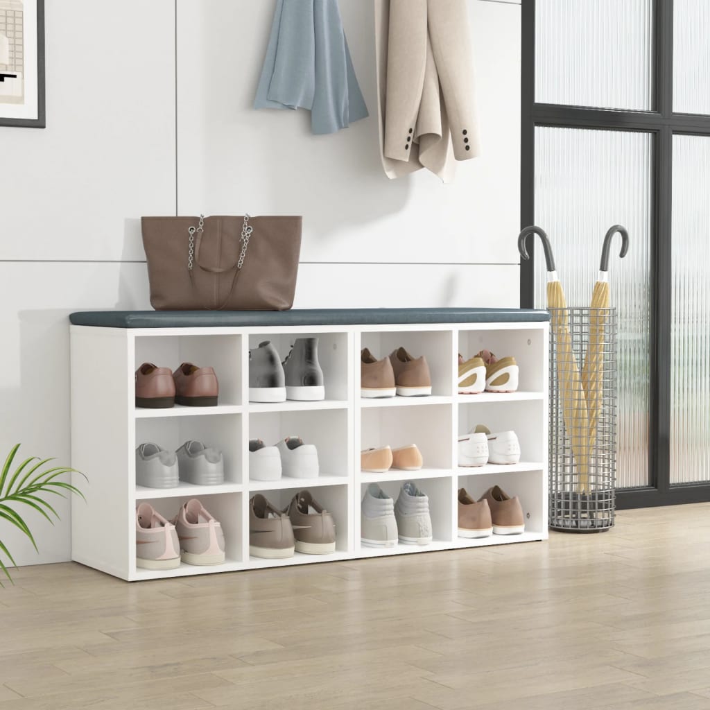 Shoe cabinets 2 pcs white 52.5x30x50 cm