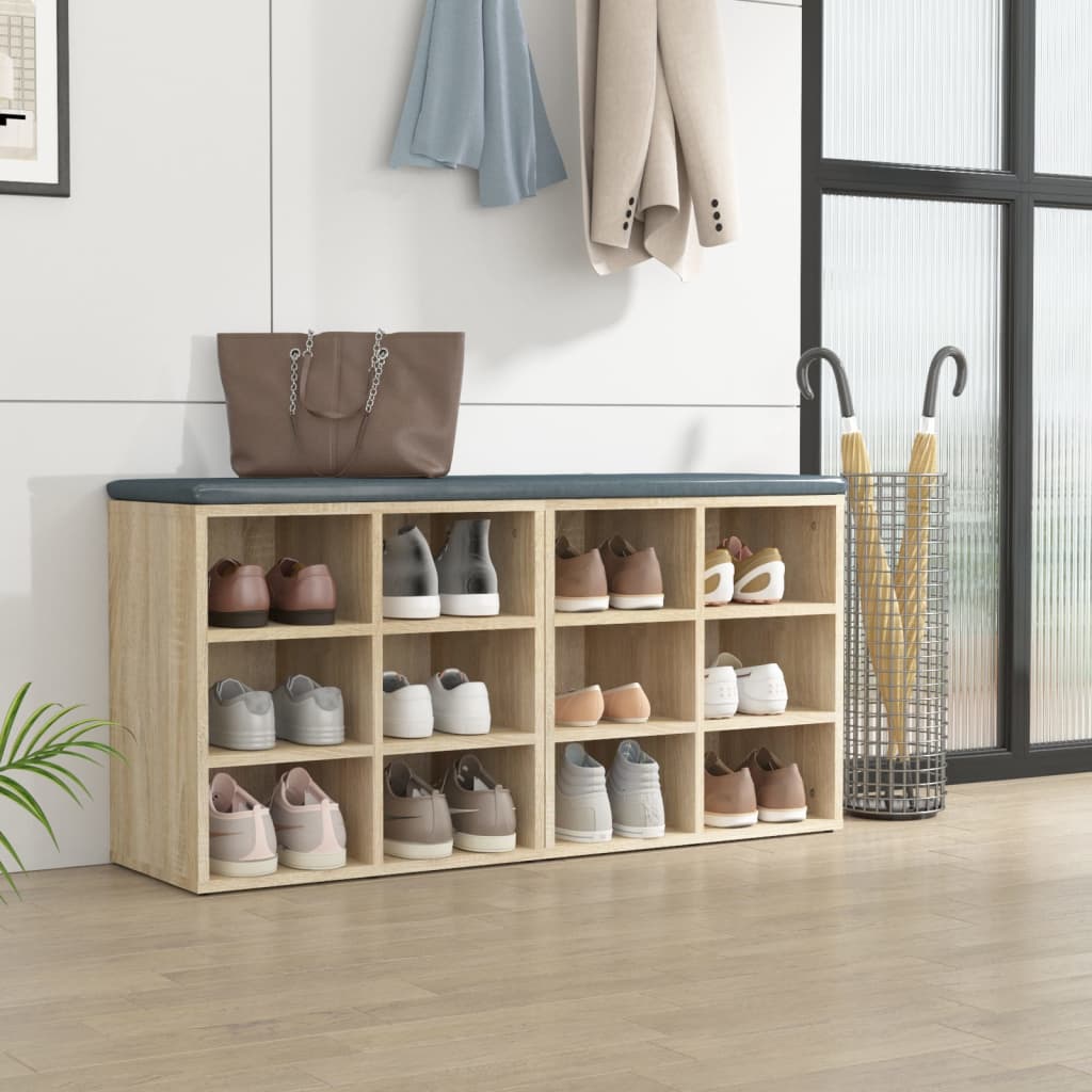 Shoe cabinets 2 pcs Sonoma oak 52.5x30x50 cm