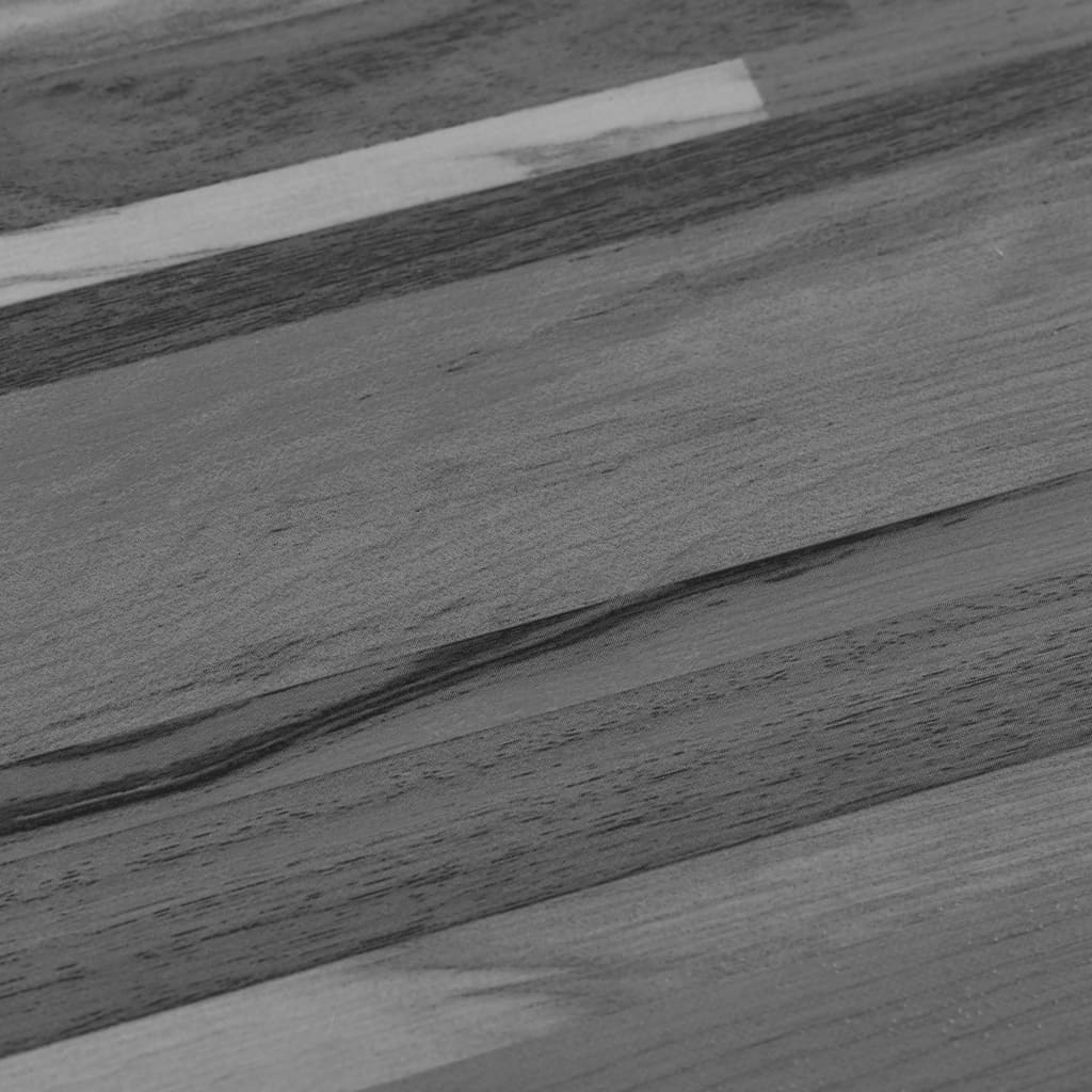 Planches de plancher PVC autoadhésif 2,51 m² 2 mm Gris rayé