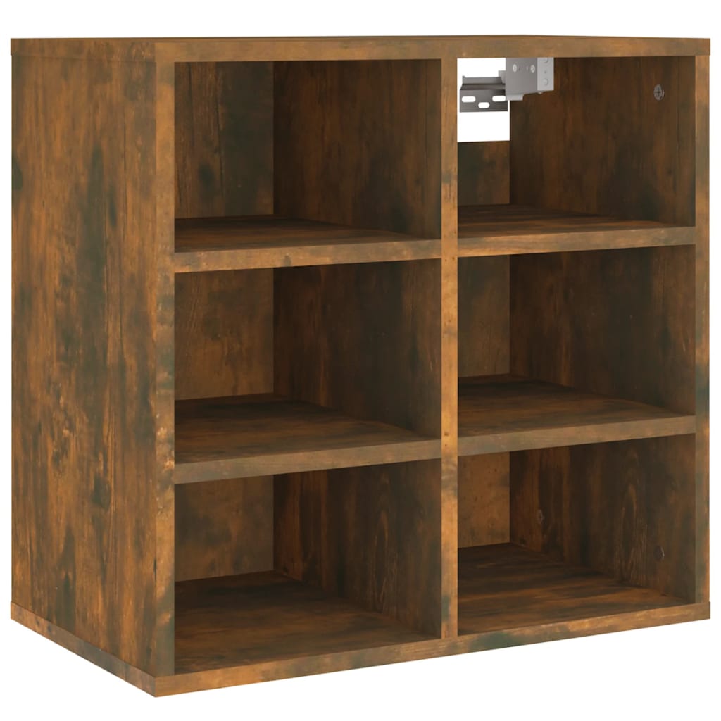 Shoe cabinets 2 pcs smoked oak 52.5x30x50 cm