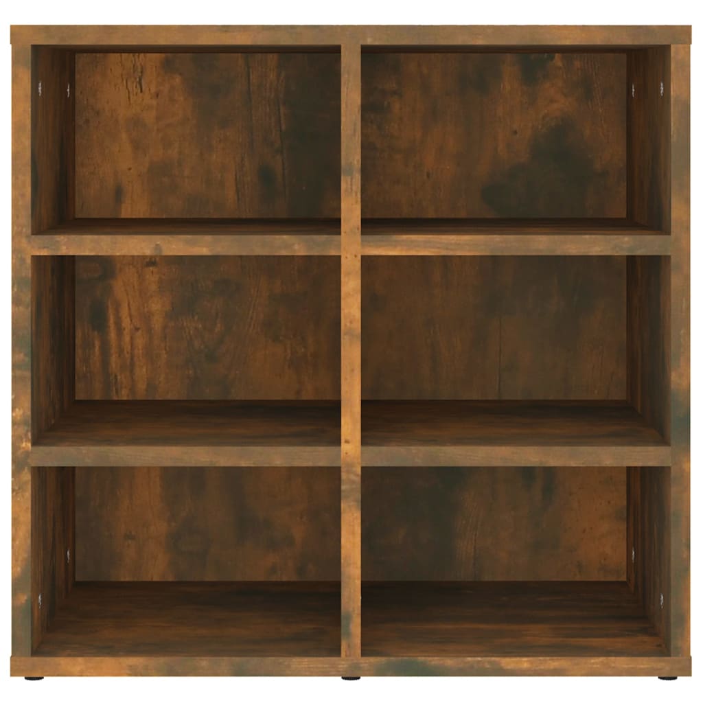 Shoe cabinets 2 pcs smoked oak 52.5x30x50 cm