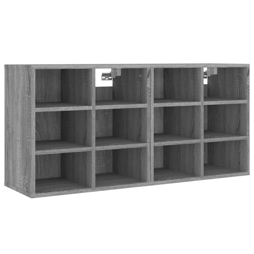 Shoe cabinets 2 pcs Sonoma Gray 52.5x30x50 cm