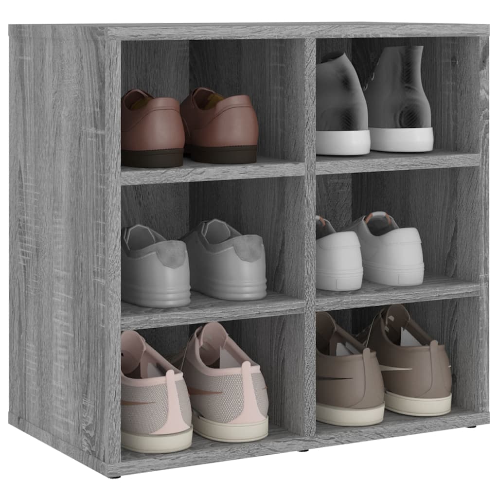 Shoe cabinets 2 pcs Sonoma Gray 52.5x30x50 cm