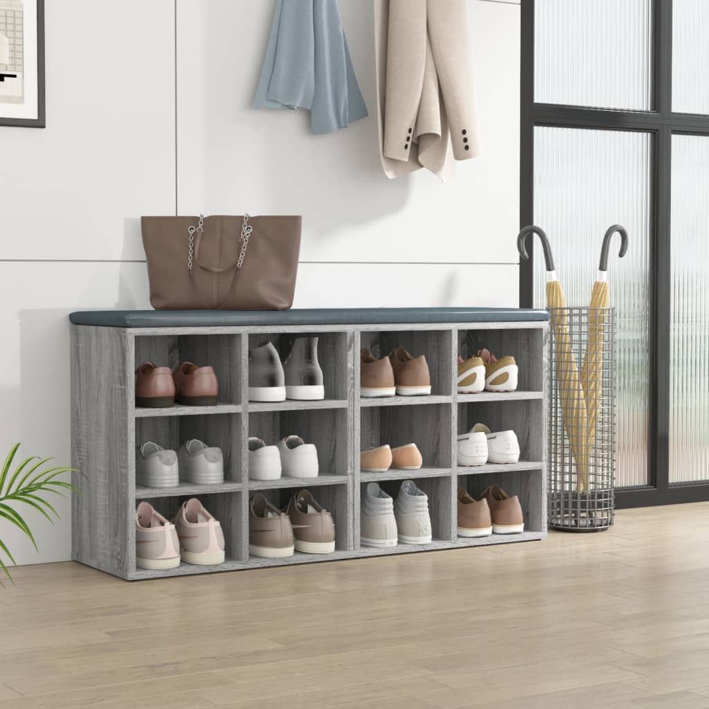 Shoe cabinets 2 pcs Sonoma Gray 52.5x30x50 cm