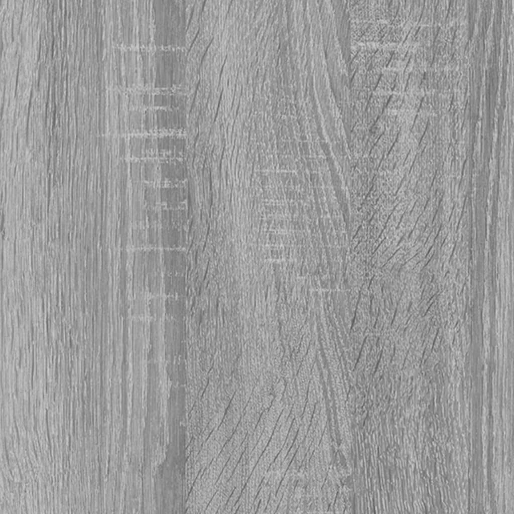Wall cabinets 2pcs Sonoma Gray 102x30x20cm Engineering wood