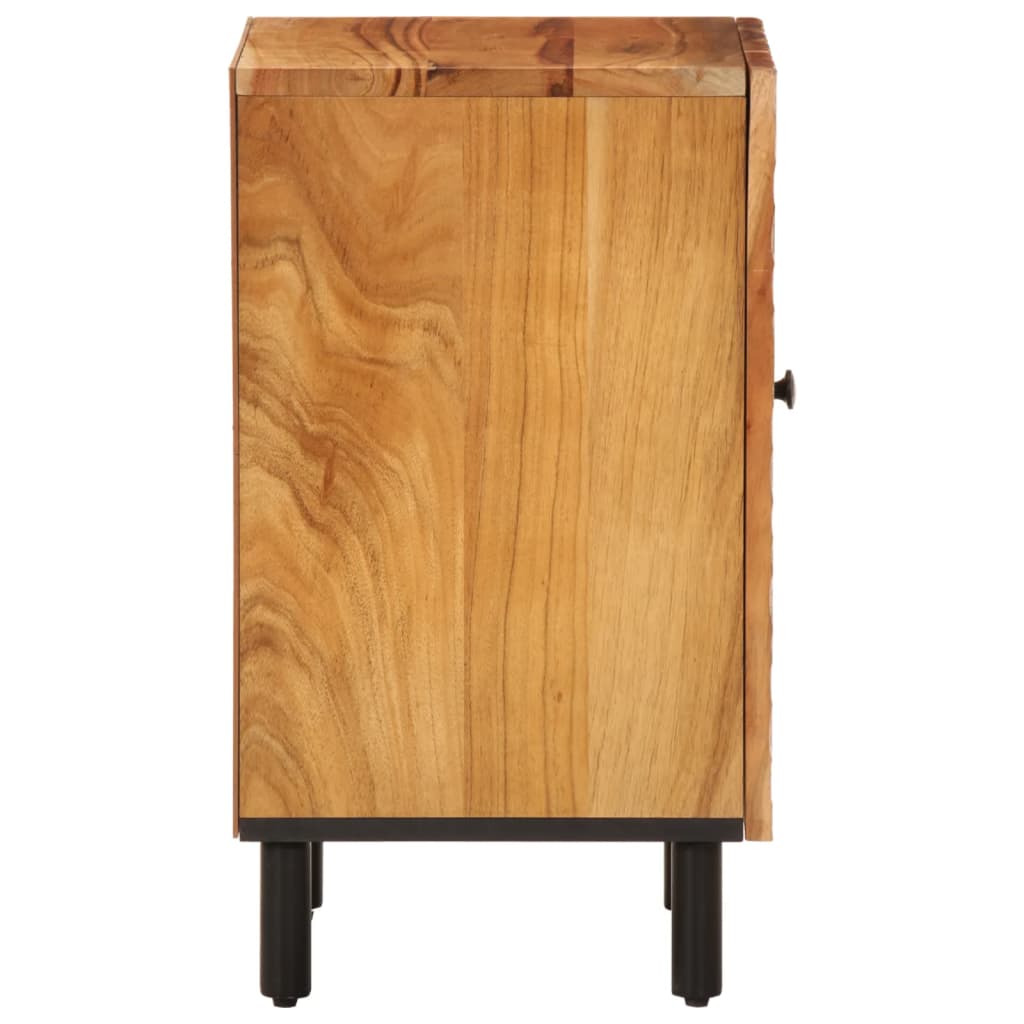 Mobile da bagno 38x333x58 cm Acacia in legno massiccio