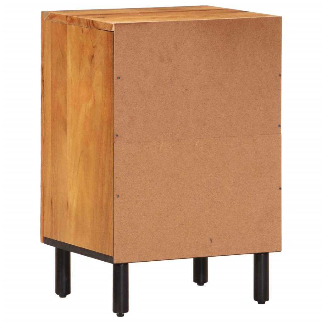 Mobile da bagno 38x333x58 cm Acacia in legno massiccio